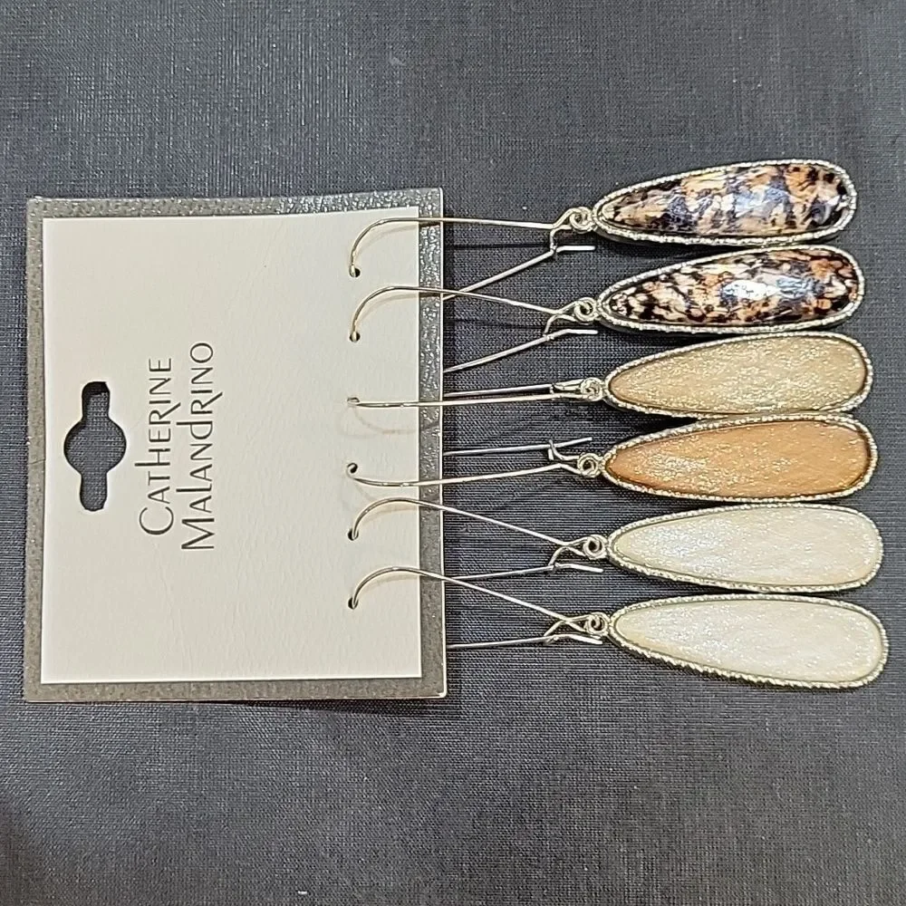 BRAND NEW CATHERINE MALANDRINO DANGLING DROP WOMEN